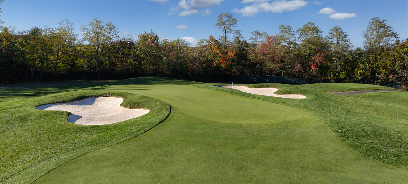 Hole 11 Green Fall New