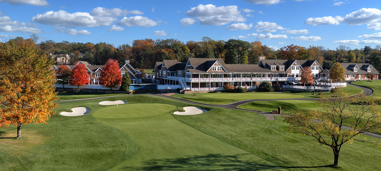 Hole 9 Green Fall New