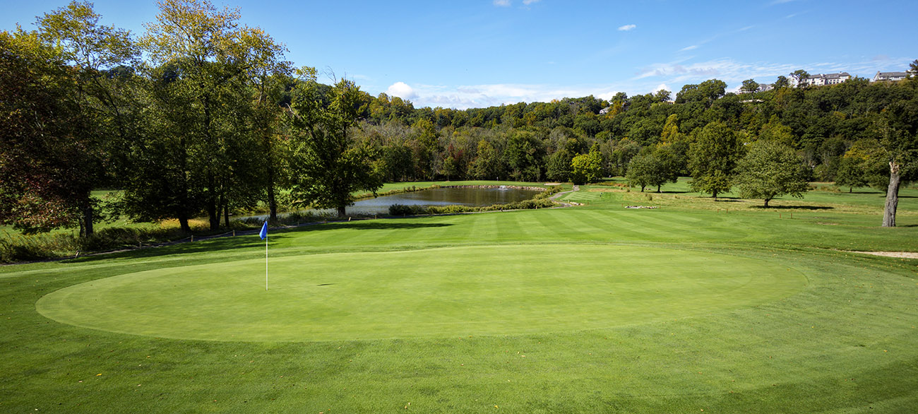 Hole 5 green