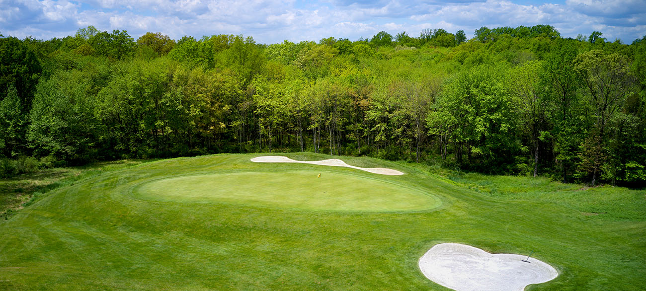 Hole 4 Green Spring
