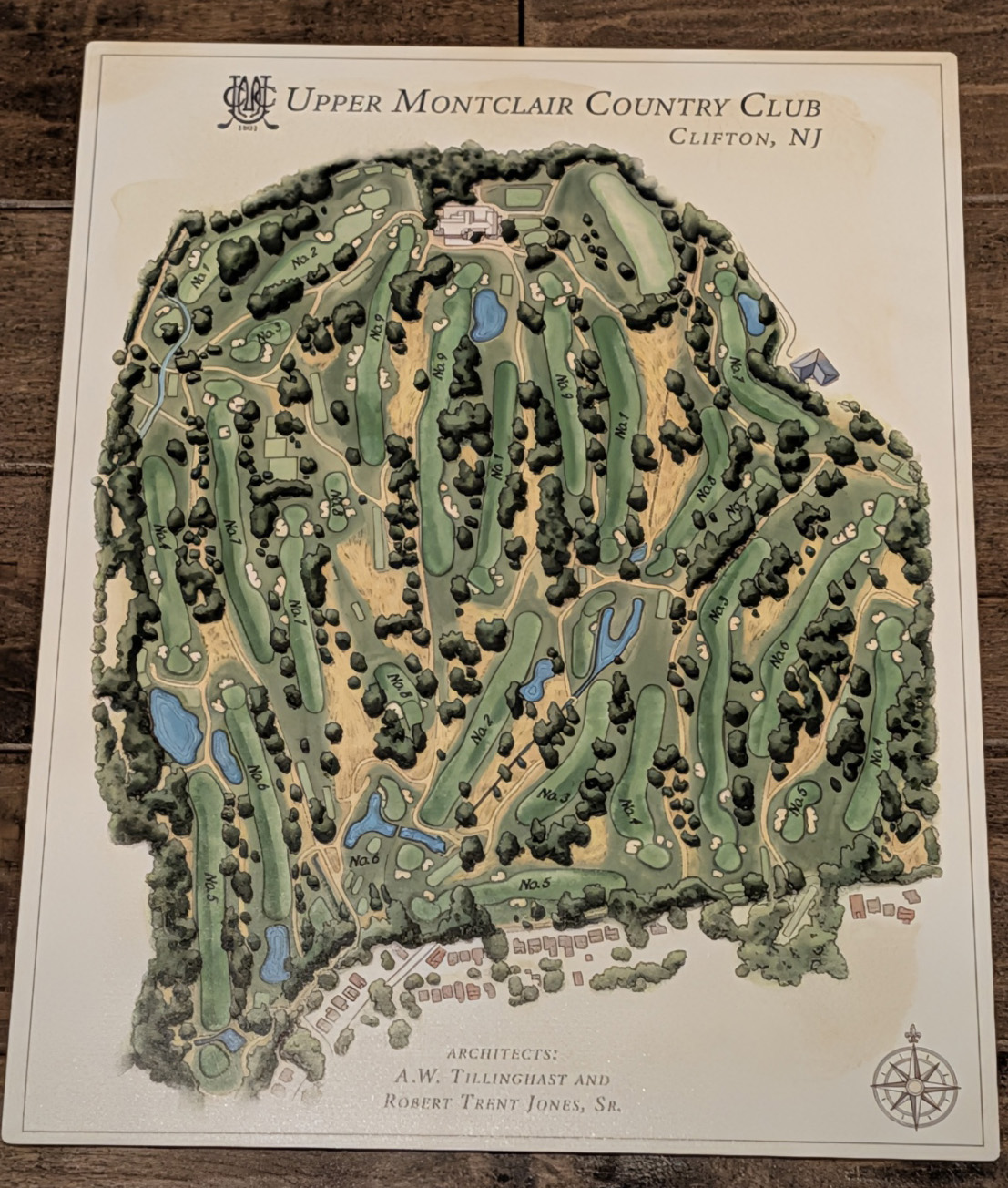 Metal Course Map