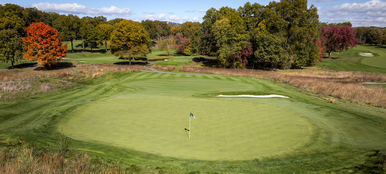 Hole 14 Green Fall