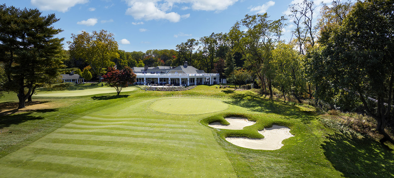 Hole 18 Green Fall