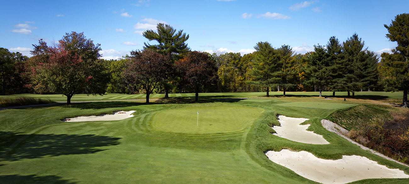 Hole 3 Green Fall