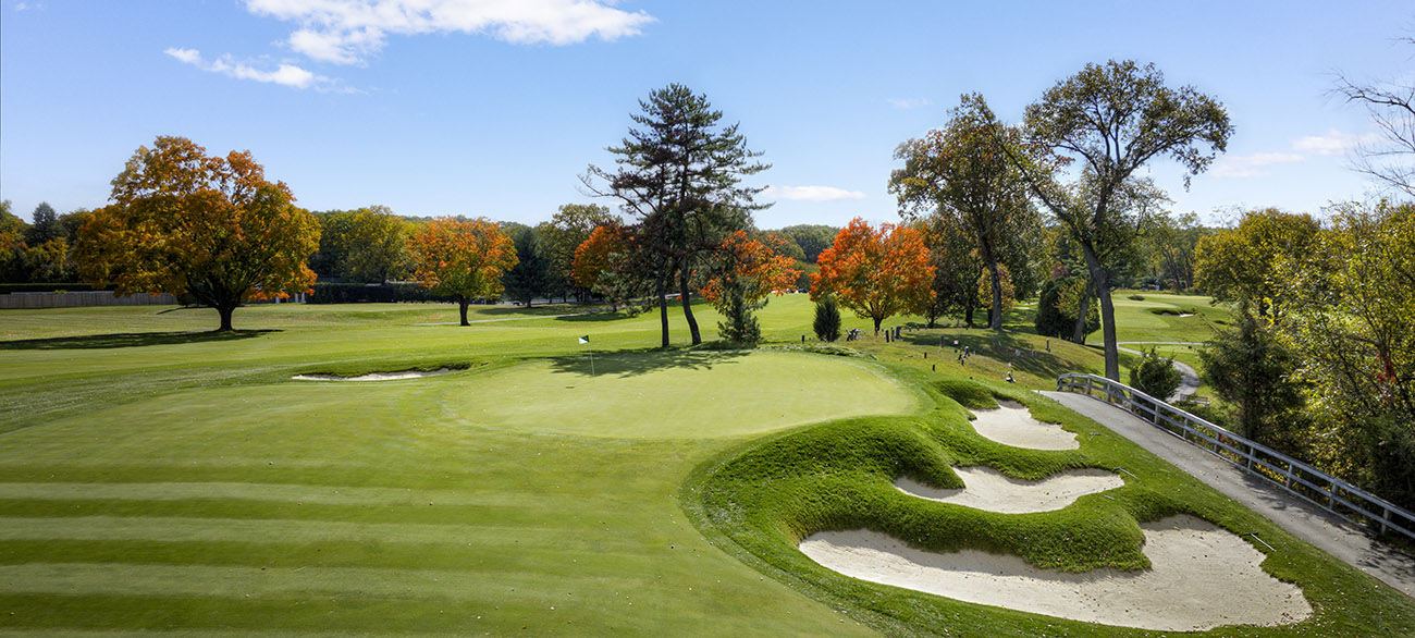 Hole 8 Green Fall