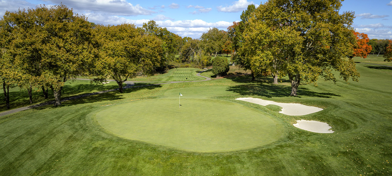 Hole 9 Green Fall